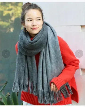 새상품 BEAUTY&YOUTH 리버서블 2톤 스톨/머플러