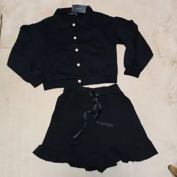 CHIP CLIP 리본과 레이스의 귀여운 셋업 속기모