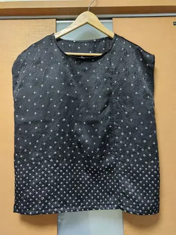 기모노 리메이크, 순수 실크, 시보리 튜닉