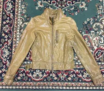 johnbull 가죽 자켓 브라운