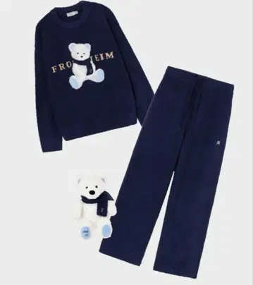 도쿄 디반커 동디바 진 봉제 인형 라운지웨어 세트 RW1