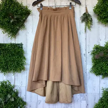 평평하게 놓았을 때 허리 32 밴딩 있음