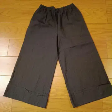 블랙 와이드 팬츠 여성용