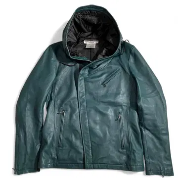 캐서린 햄넷 라이더 자켓 변형 후디