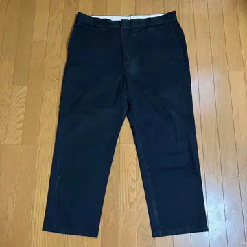 디키즈 워크 팬츠 코튼 혼방 블랙 허리=104cm