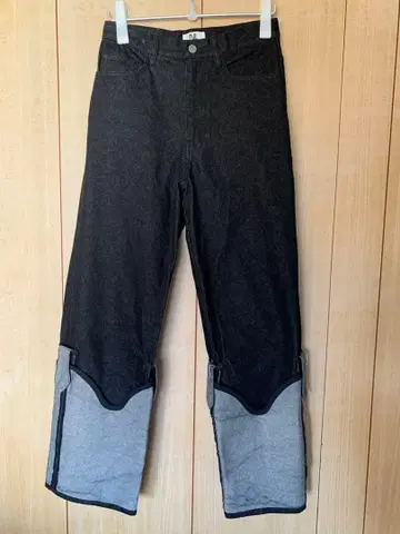 M TO R 변칙 롤업 데님