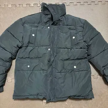 블랙 다운 자켓