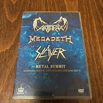 Metal Summit DVD Anthrax Megadeth Slayer
