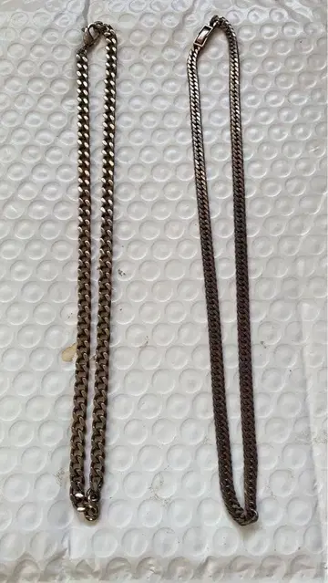 실버 925 체인 목걸이 한류 헤이세이