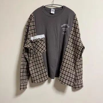 GILDAN 구제 의류 리메이크 도킹 셔츠