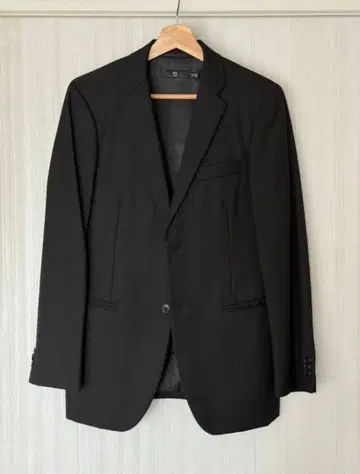 UNIQLO +J 셋업 수트 블랙 질 샌더