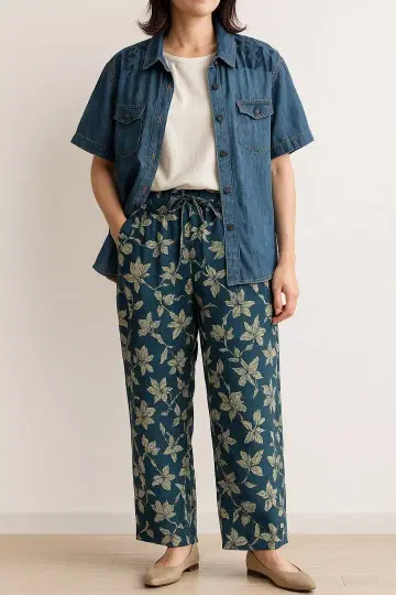 어른 내추럴 봄 코디 studio CLIP x Audrey 3종 세트