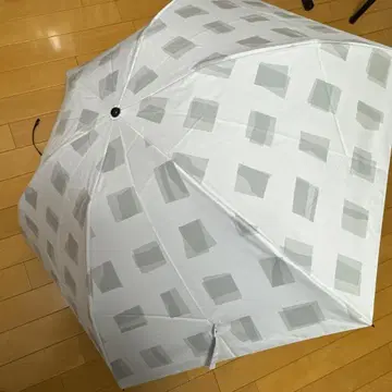 선배리어100 접이식 양산 3단 접이식 / 큐브(그레이)