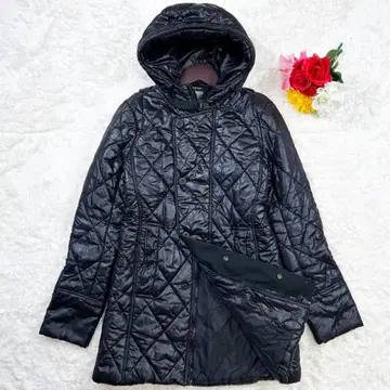 새상품급 G-STAR WOMEN 퀼트 자켓 롱 기장 블랙