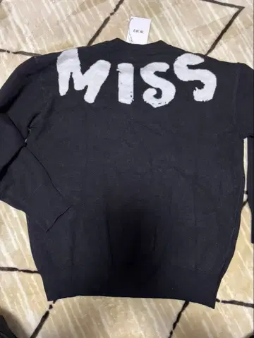 블랙 니트 스웨터 프리 사이즈