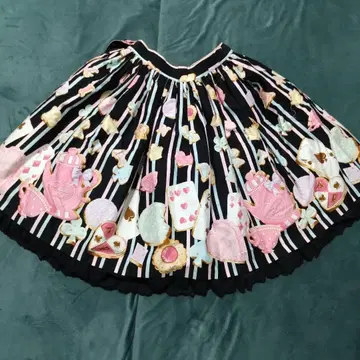 Angelic Pretty 원더쿠키 스커트 새상품급