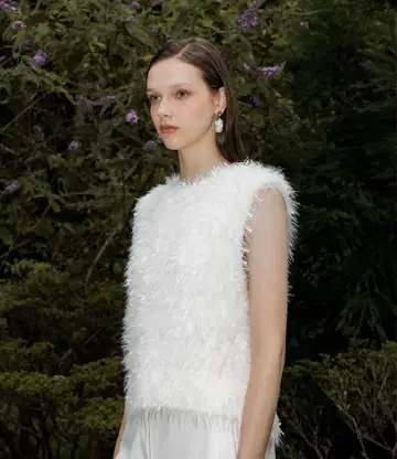 HEVE Tinker Knit white 화이트 새상품급 크리스마스