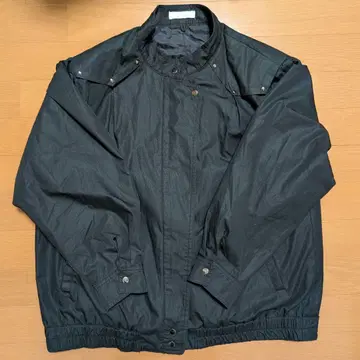 블랙 나일론 자켓 [테크] [밀리터리] [모드]