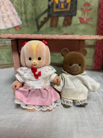 메이플타운 이야기 로리 코커 곰 세트