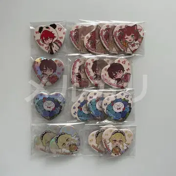 CrazyRaccoon CR 발렌타인 캔뱃지