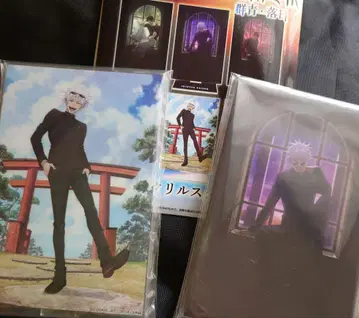 세가 럭키 쿠지 군청 낙일 아크릴 스탠드 고죠 사토루 회옥 옥절