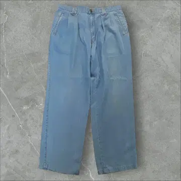 산타페 소프트 데님 팬츠 네이비 나염