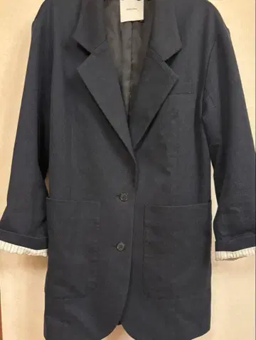 데님풍 테일러드 자켓 38