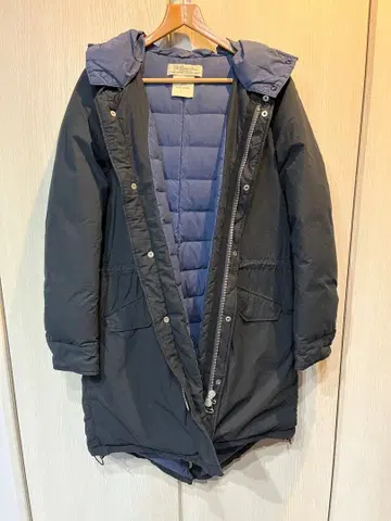 REMI RELIEF 레미 레리프 후드 부착 다운 모즈 코트 L