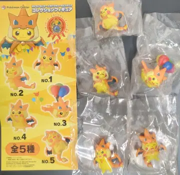 컴프 세트 포켓몬 센터 메가 도쿄의 피카츄 컬렉션 피규어