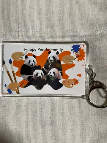 어드벤처 월드 팬더 한정판 키링 패밀리