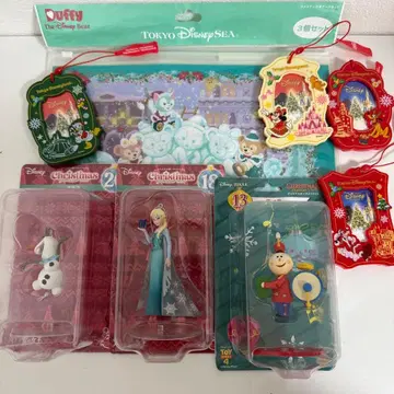 디즈니 크리스마스 모티브 모음 더피 프렌즈 happy 복권