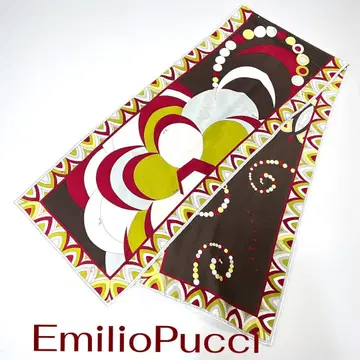 EMILIO PUCCI 실크 스톨