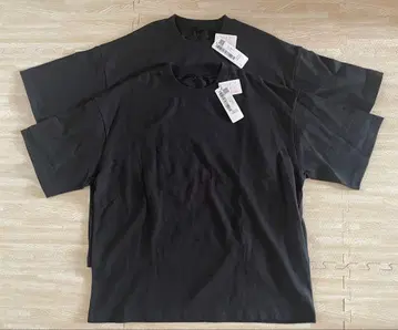 coca 코카 [미사용품] 헤비웨이트 T셔츠 블랙 M 2장 세트