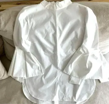 엠프리미어 엠프리 블라우스 셔츠 프릴