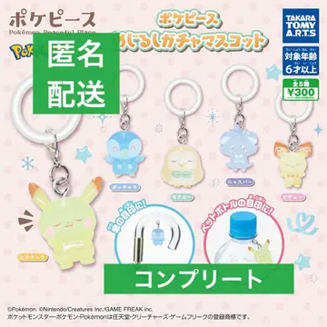 포켓피스 메지루시 가챠 마스코트 메지루시 액세서리 컴플리트 2