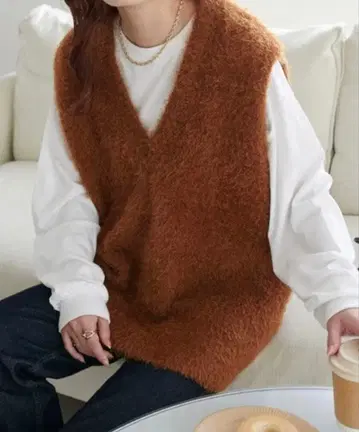 Discoat 페더얀 튜닉 베스트