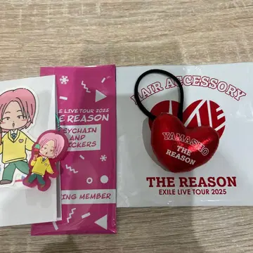 야마모토 쇼고 EXILE 머리끈 키체인 스티커