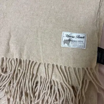 Maria Blonk 캐시미어 100% 머플러 베이지