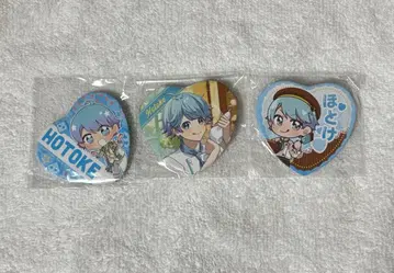 이레귤러 하트형 캔뱃지 3개 세트 호토케