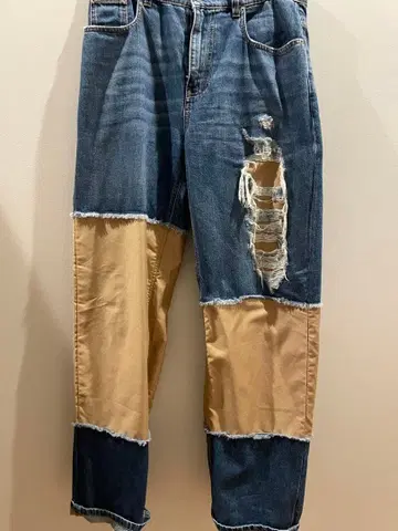 JW ANDERSON 패치워크 데님 팬츠