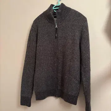 리플레이 리사이클 울 풀 집업 스웨터