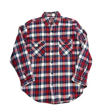 빈티지 90s 디키즈 플란넬 셔츠 L 셔츠 아메카지 구제 의류