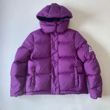 케이프 하이츠 후드 부착 다운 자켓 여성용 S 퍼플