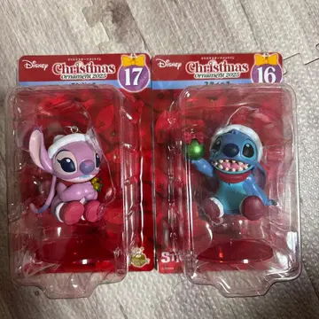 Disney 2025년 크리스마스 오너먼트 스티치 & 엔젤