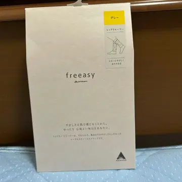 미사용 파이텐 freeasy 레그 워머 그레이