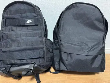 나이키 백팩 + 무인양품 백팩