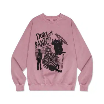 mahagrid 트레이닝복 맨투맨 핑크