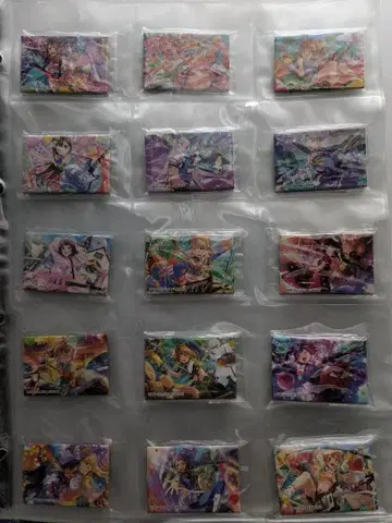 뱅드림 로손 스퀘어 캔뱃지 묶음 판매