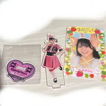 앳홈카페 치아캰 아크릴 스탠드 트레이딩 카드 세트