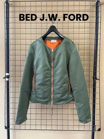 BED J.W. FORD 베드 포드 지퍼 블루종 MA-1 자켓